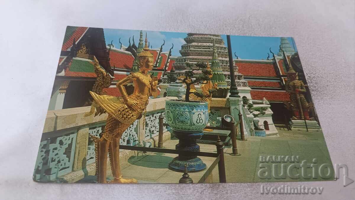 P.K. Keenarees in the Compound of Wat Phra Keo P.K. Keenarees in the Compound of Wat Phra Keo