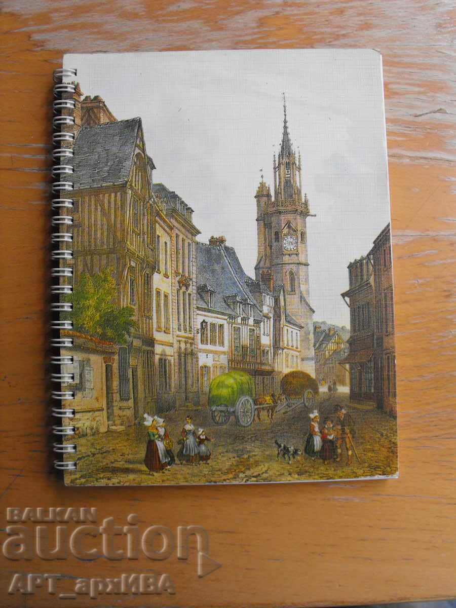 Calendar-agendă săptămânală CHAUSSON pentru 1982