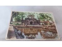 Postcard Ha Noi Den Phu Dong 1973