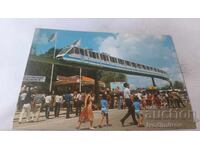 Postcard Singapore A Mono-railway in Sentosa