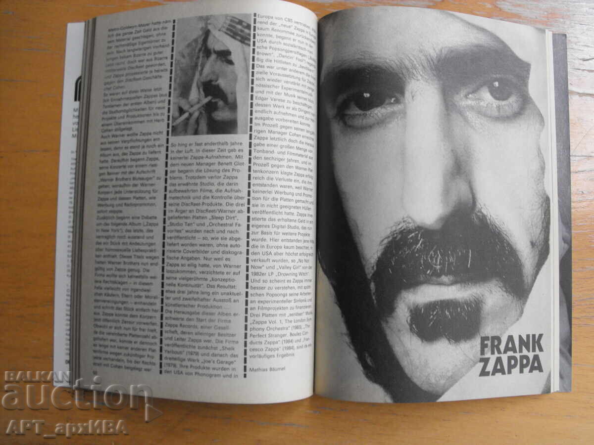 "POP Muzikmagazin" Magazine /in German/ with price 9.50 BGN | € 4.86