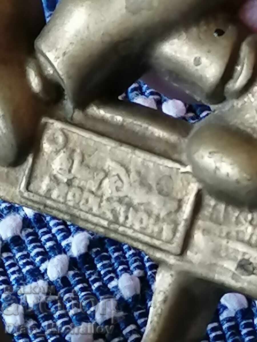 Delivery of Bronze Mickey Mouse Hanger Delivery of Bronze Mickey Mouse Hanger