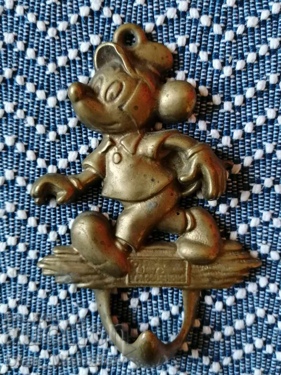 Bronze Mickey Mouse Hanger Bronze Mickey Mouse Hanger