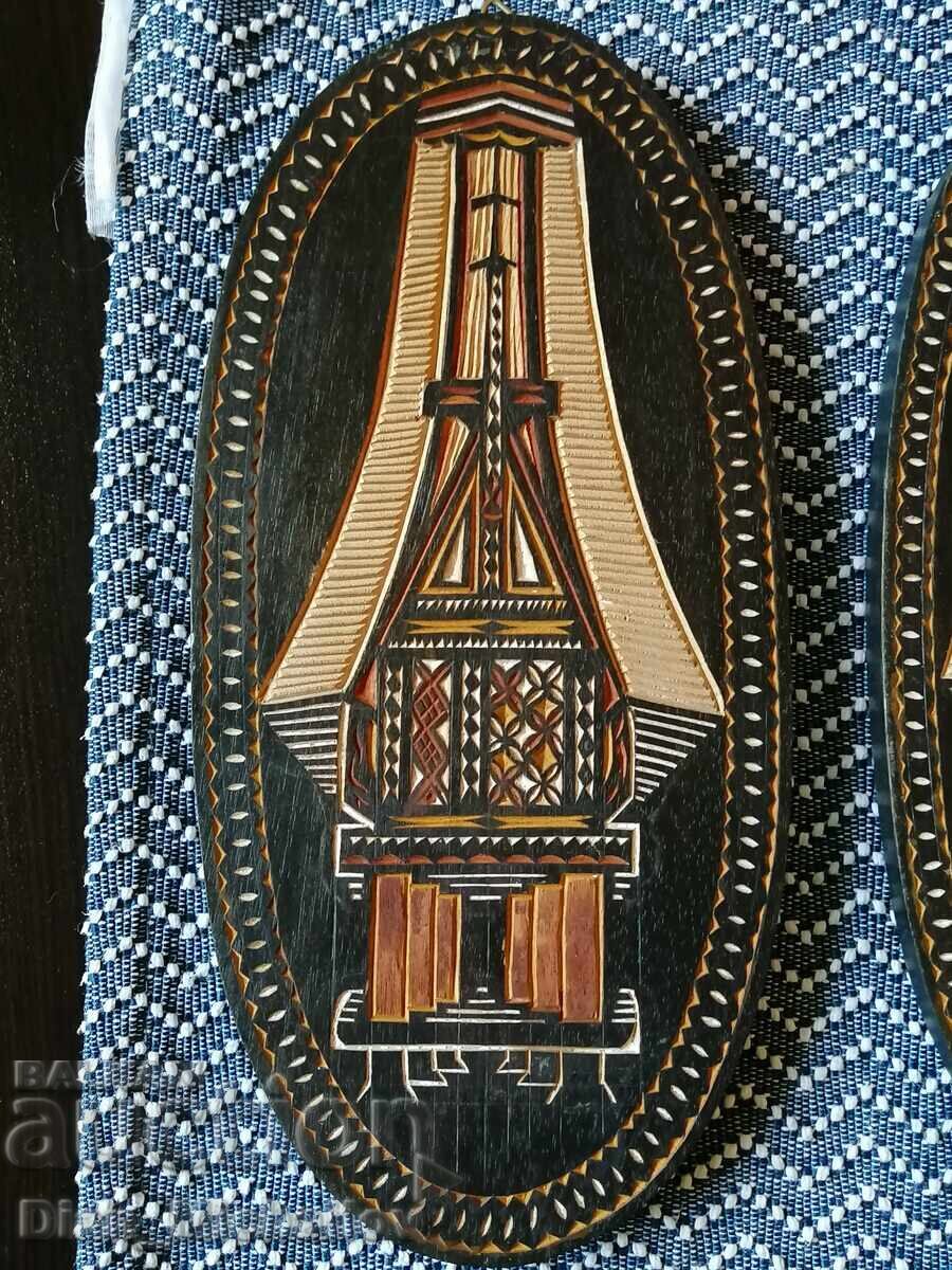 Παράδοση Ξύλινες σκαλιστές εικόνες για τοίχο Παράδοση Ξύλινες σκαλιστές εικόνες για τοίχο