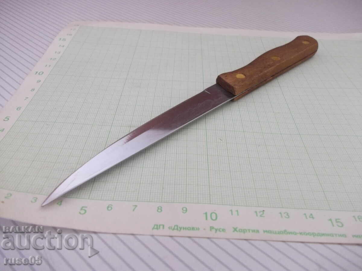 Kitchen knife with a wooden handle - 6 Kitchen knife with a wooden handle - 6