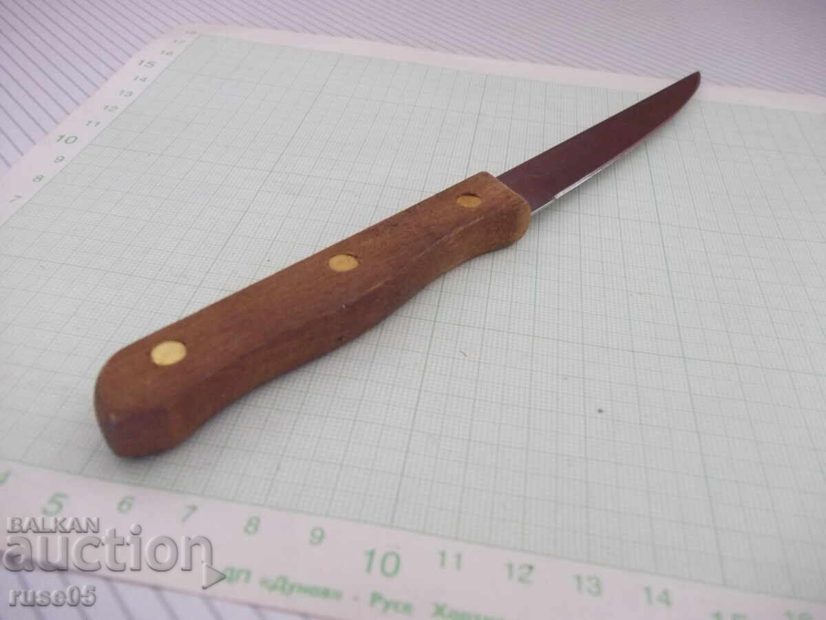 Kitchen knife with a wooden handle - 7 Kitchen knife with a wooden handle - 7