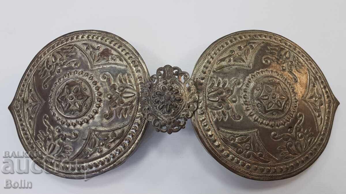 Collectible wrought Revival-era buckle, buckles 27 cm - 7