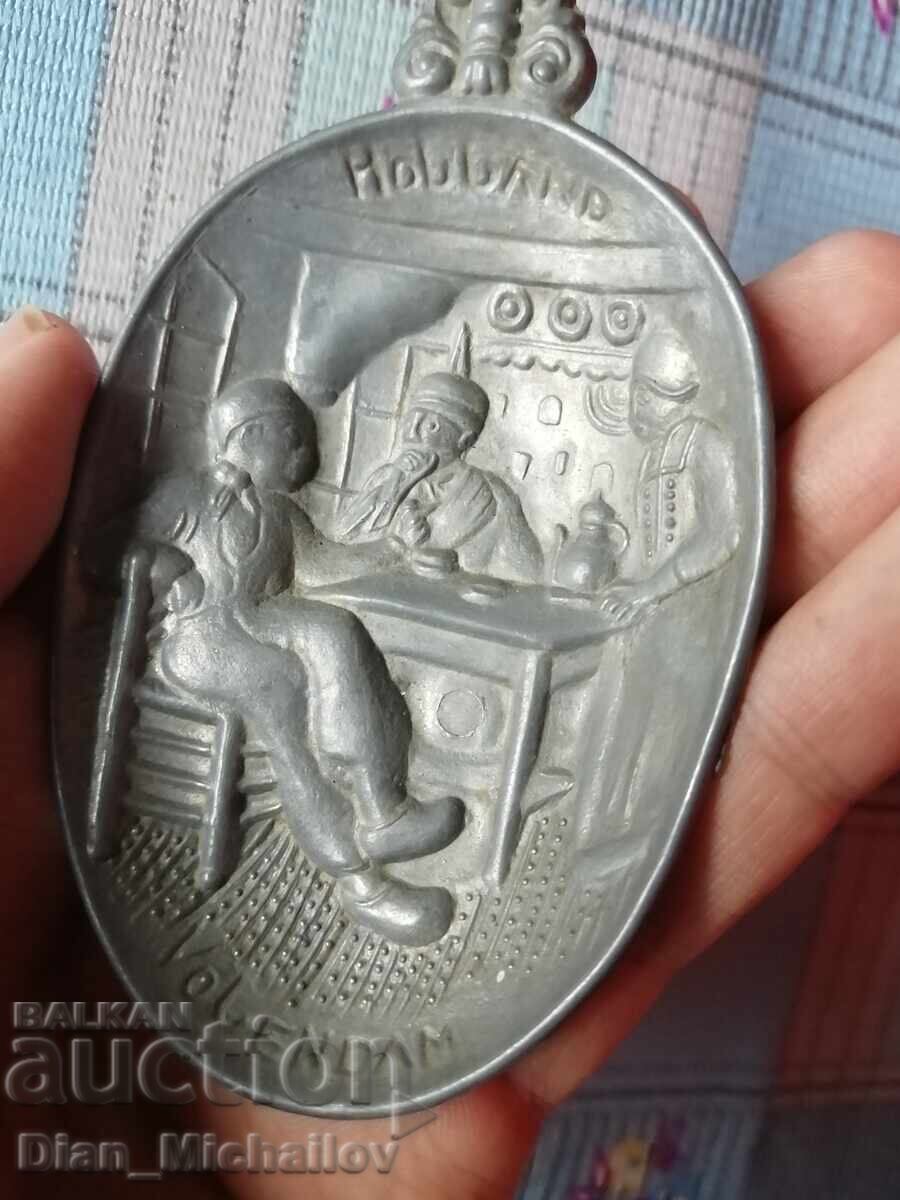 Delivery of Collectible Pewter Spoon Delivery of Collectible Pewter Spoon