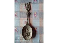 Linguriță de colecție din cositor