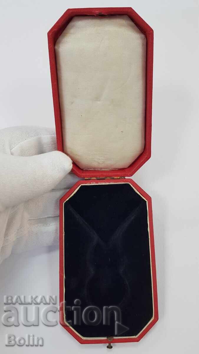 Πολύ σπάνιο βουλγαρικό βασιλικό κουτί για μετάλλιο με κορώνα - 6 Πολύ σπάνιο βουλγαρικό βασιλικό κουτί για μετάλλιο με κορώνα - 6