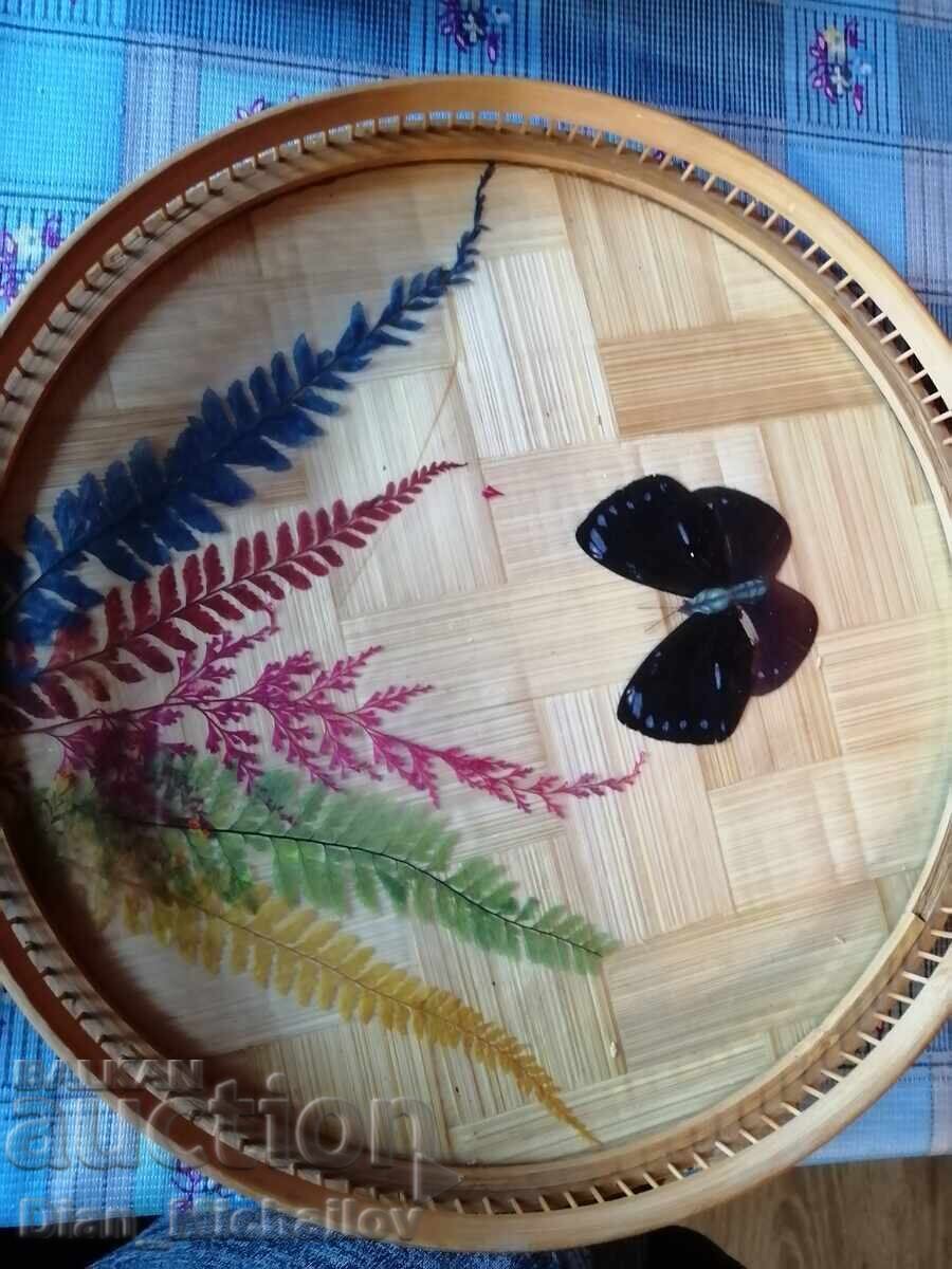 Delivery of Bamboo Set with Butterflies Delivery of Bamboo Set with Butterflies