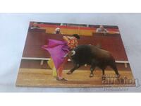 Postcard Lisboa Plaza de Victoria Veronica 1979