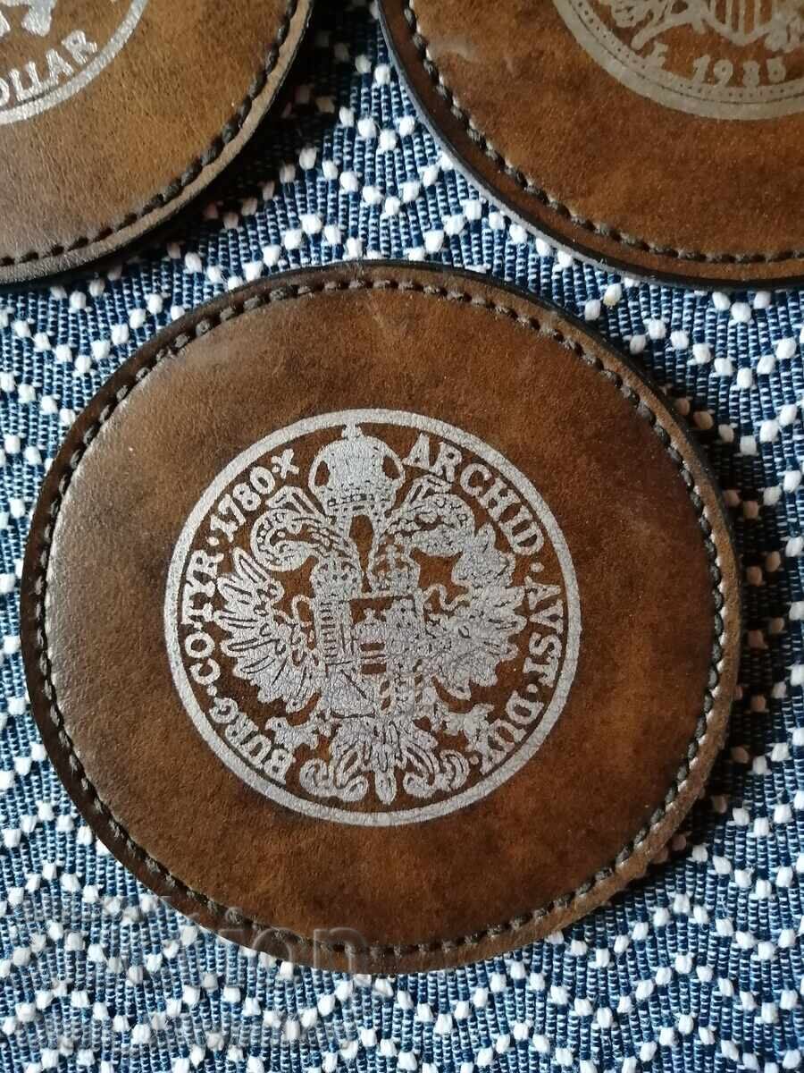 Auction  Collectible Leather Placemats