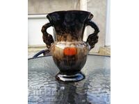 Vază ceramică germană glazurată Jasba Ceramic, anii '60