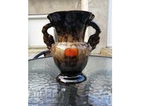 Vază ceramică germană glazurată Jasba Ceramic, anii '60