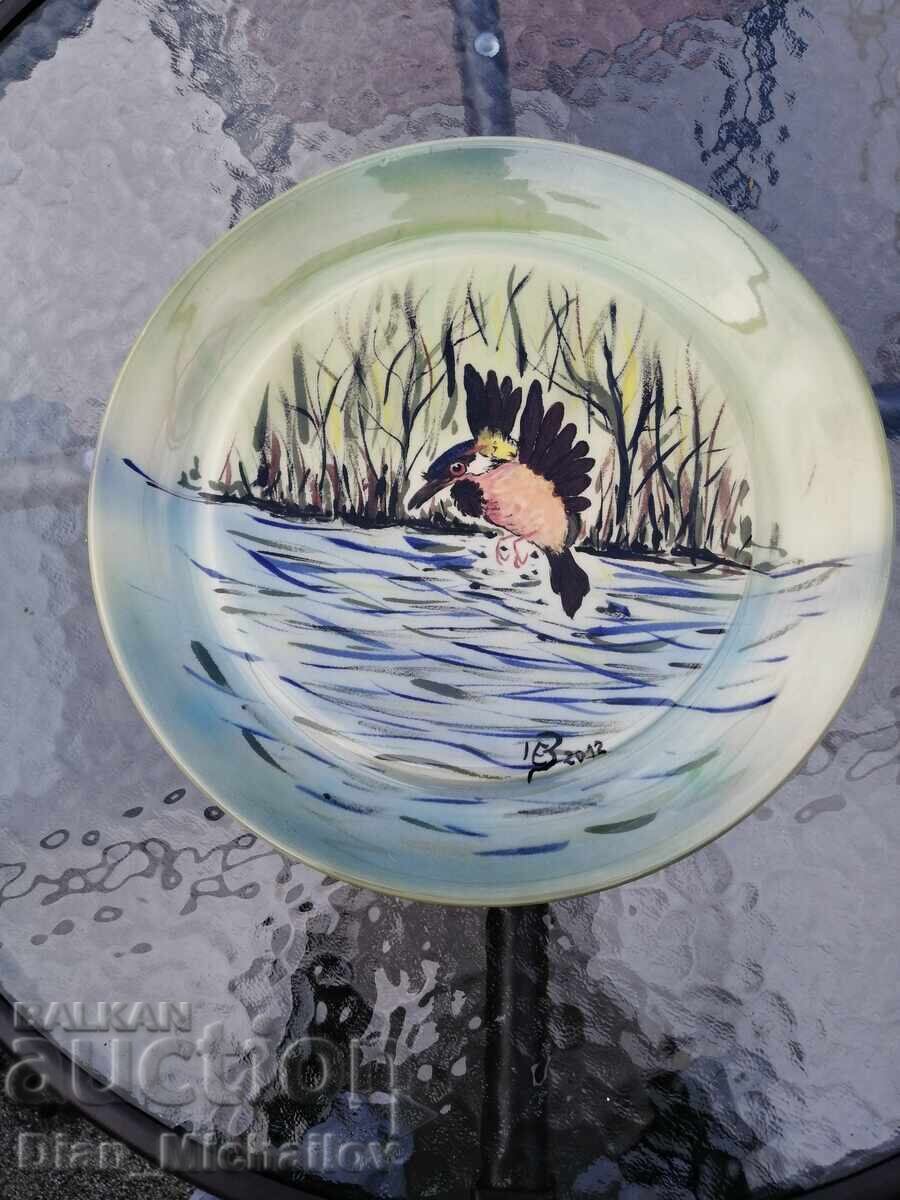 Auction  German Ceramic Wall Plate