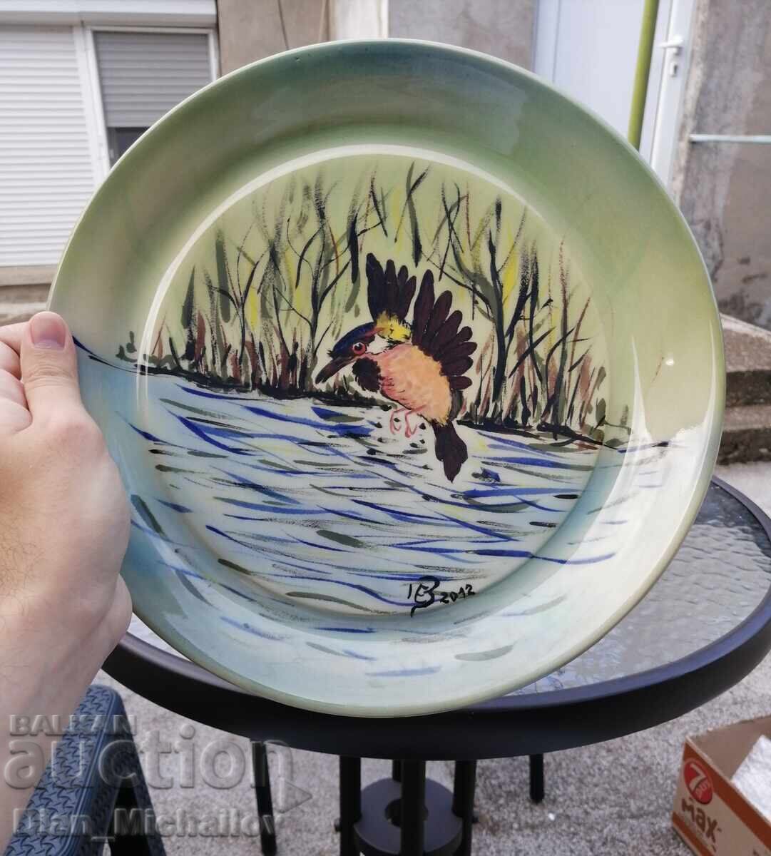 German Ceramic Wall Plate