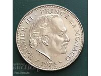 Monaco. 5 franci 1974