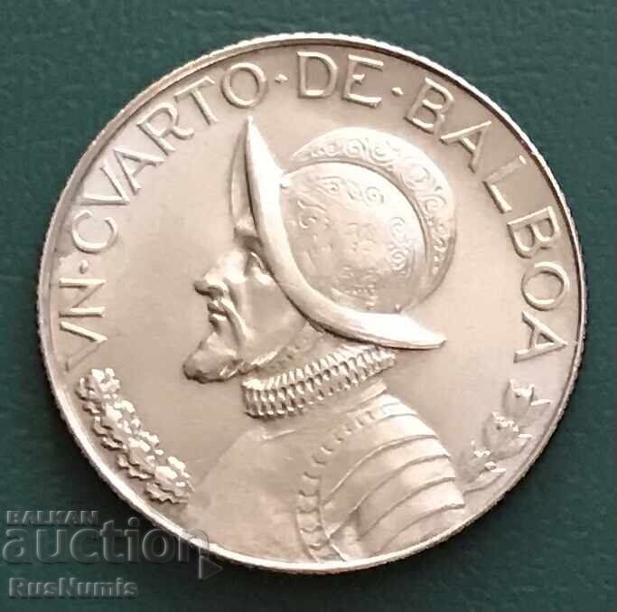 Панама. 1/4 балбоа 1966 г.