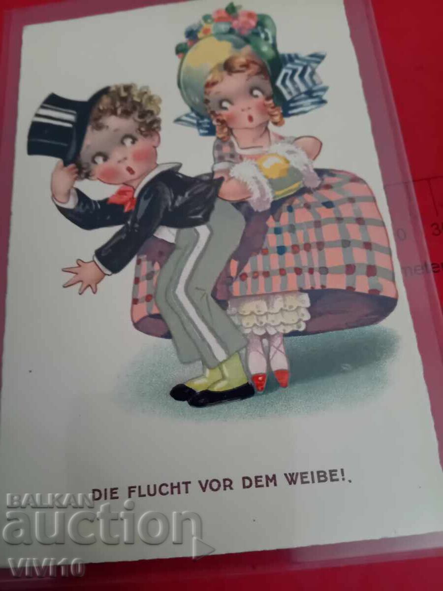 Cartolină poștală veche din 1929