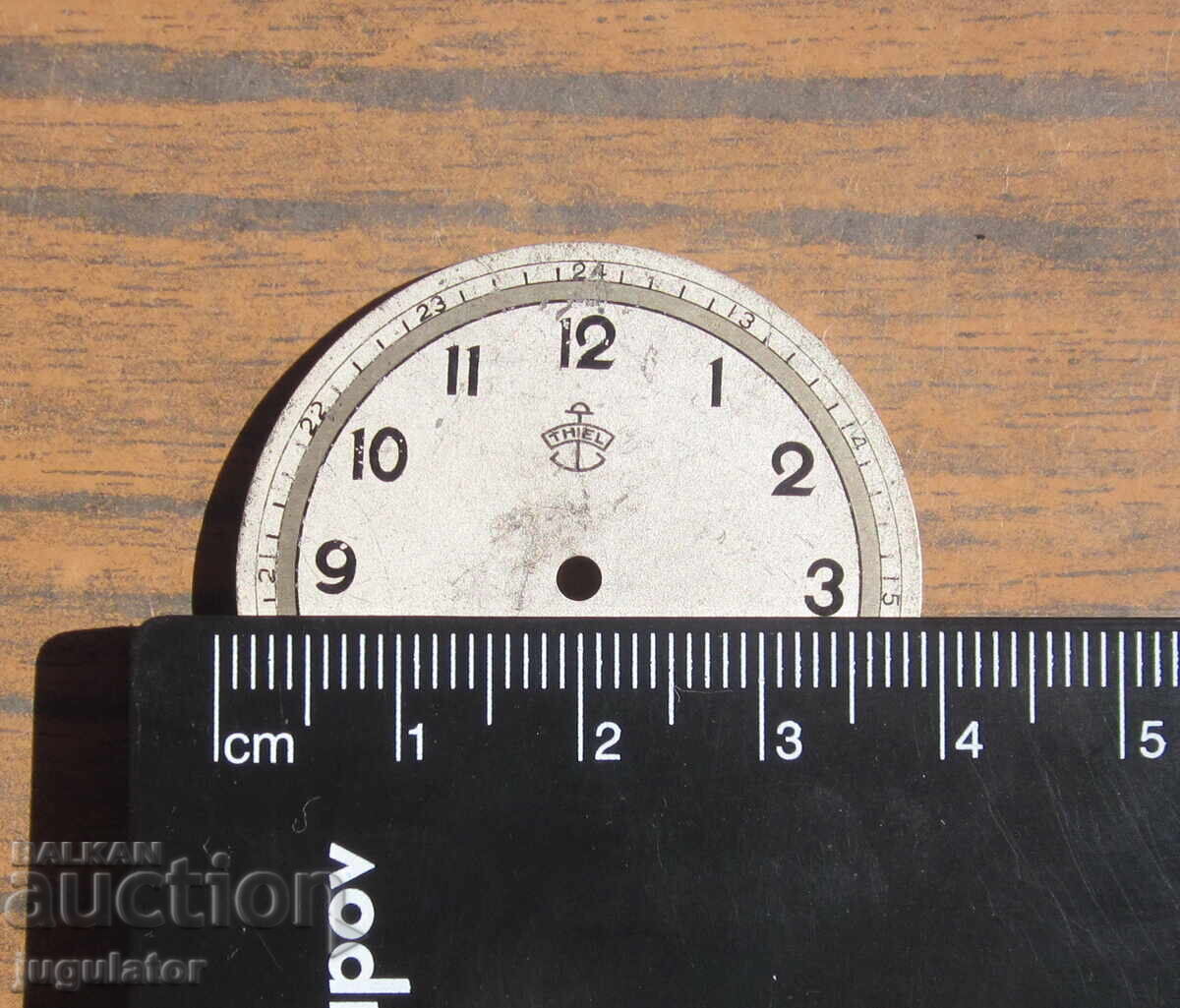 Delivery of Original metal dial for a THIEL pocket watch Delivery of Original metal dial for a THIEL pocket watch