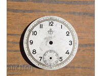 Αυθεντικό μεταλλικό καντράν για ρολόι τσέπης THIEL