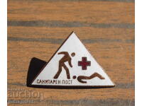 Bŭlgarski znak Bŭlgarska znachka saniταρικόυ σταθμού κόκκινου σταυρού