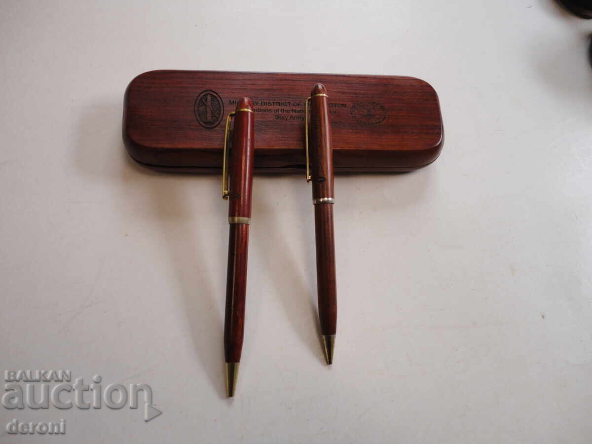 Military Stag Army Pen and Pencil Set - 7