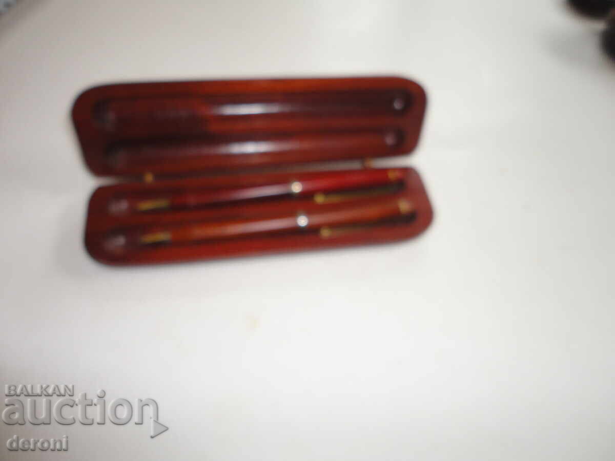 Military Stag Army Pen and Pencil Set