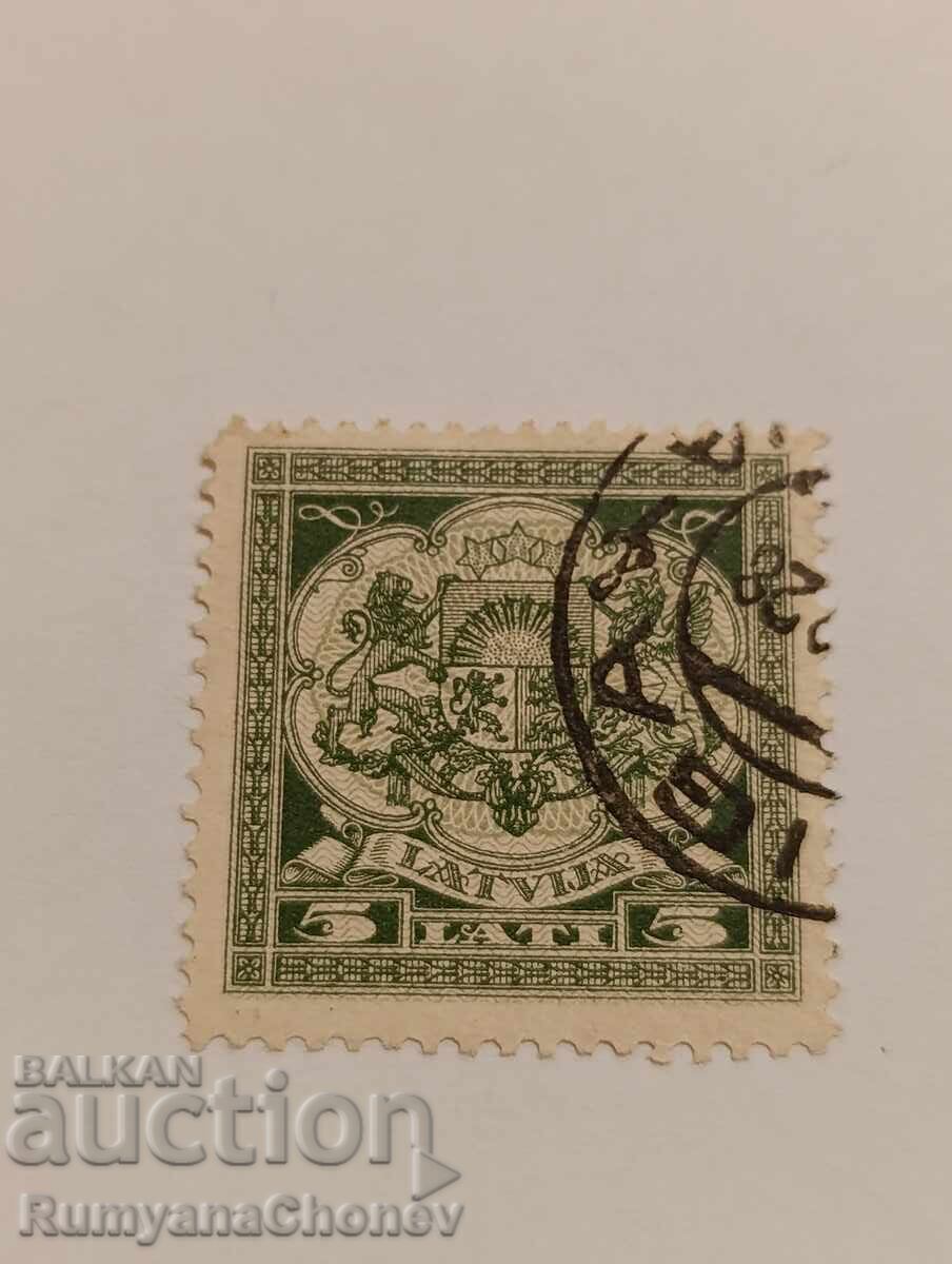 timbru poștal Letonia