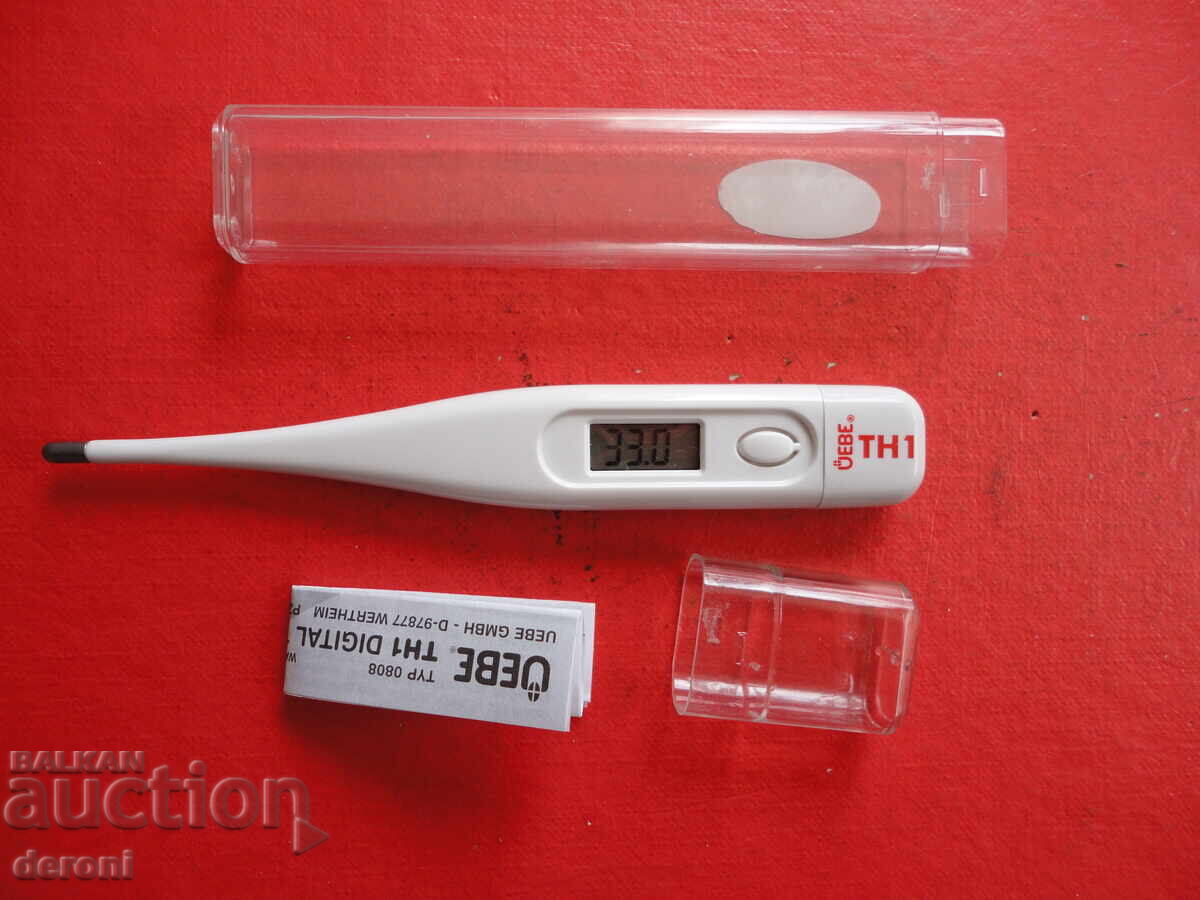 German electronic thermometer in a box 7 with price 15.00 BGN | € 7.67