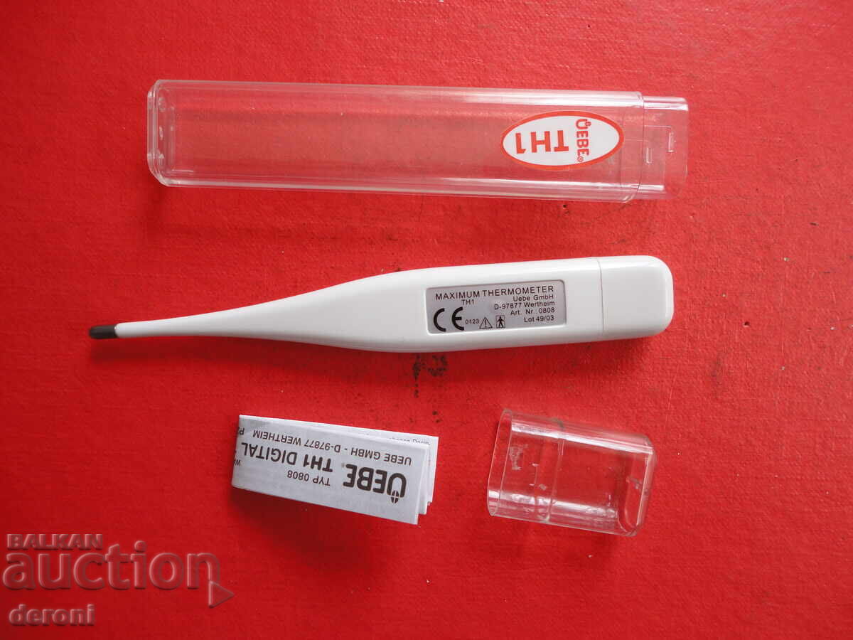 Auction  German electronic thermometer in a box 7