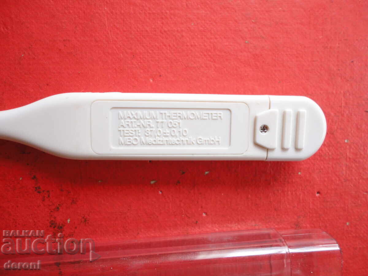 Γερμανικό ηλεκτρονικό θερμόμετρο σε κουτί 8 - 5