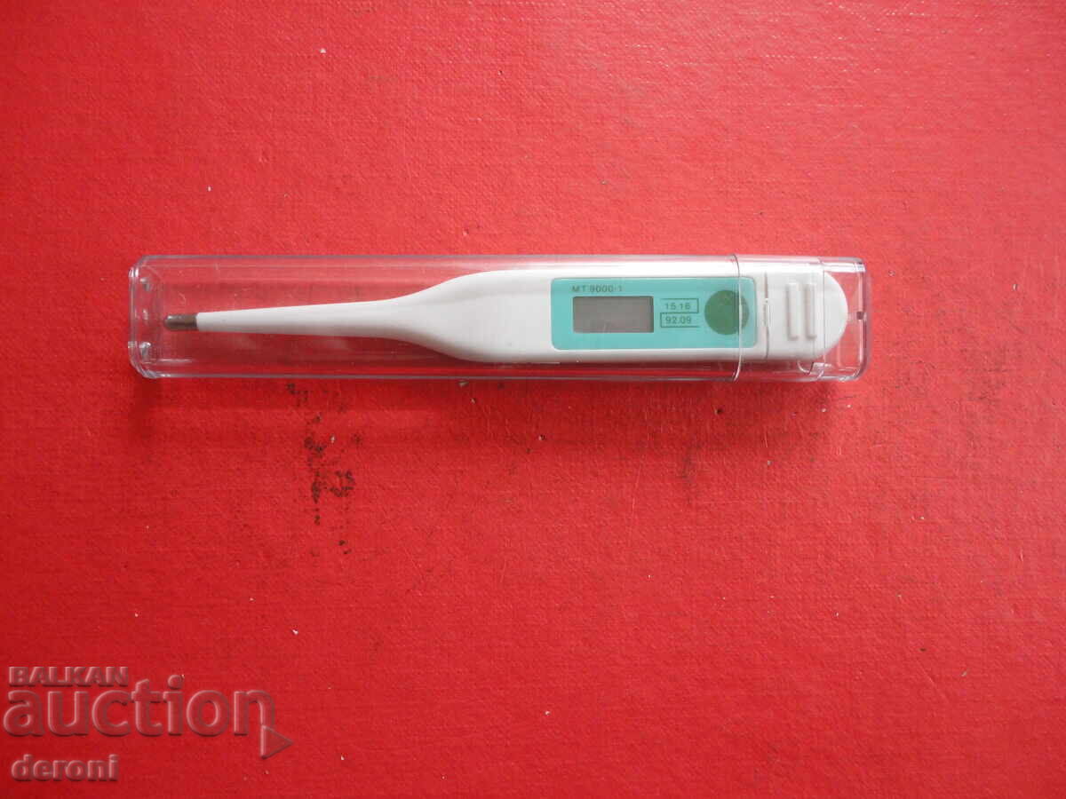 Γερμανικό ηλεκτρονικό θερμόμετρο σε κουτί 8 - 6