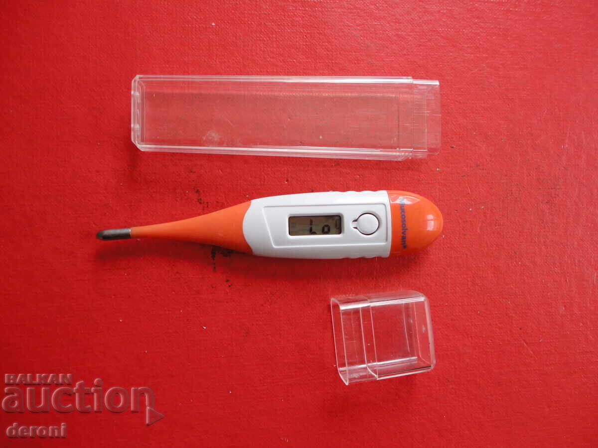 Немски  електронен термометър в кутия  10 с цена 15.00 лв. | € 7.67