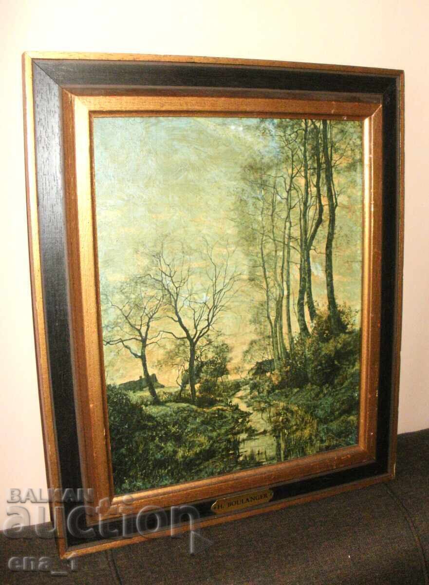 Μουσειακή αναπαραγωγή του Βέλγου ζωγράφου Ιππολύτου-Εμμανουήλ Μπουλανζέ με τιμή 79.99 BGN | € 40.90