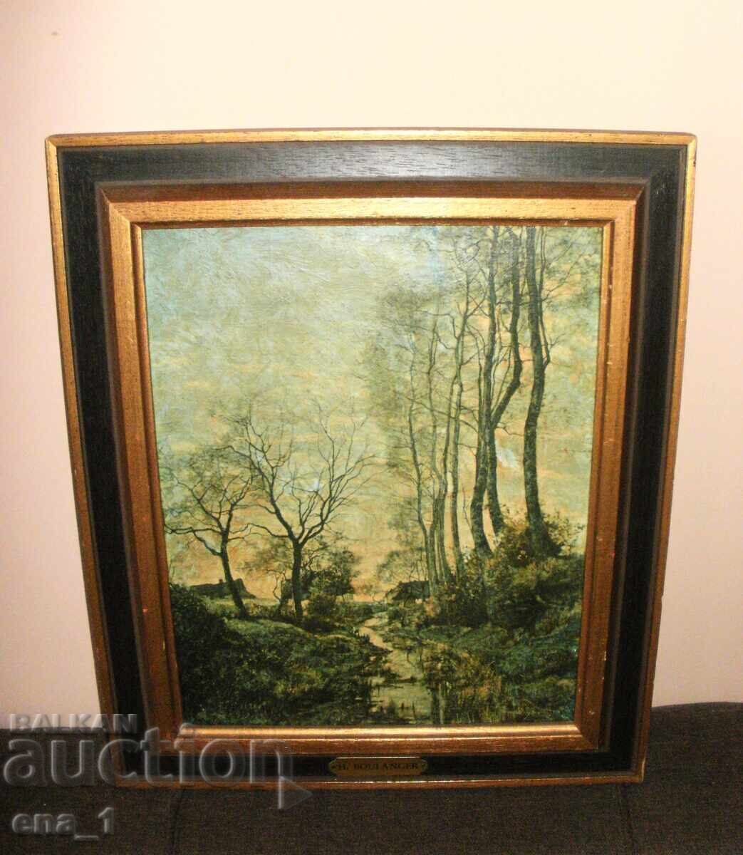 Δημοπρασία Μουσειακή αναπαραγωγή του Βέλγου ζωγράφου Ιππολύτου-Εμμανουήλ Μπουλανζέ