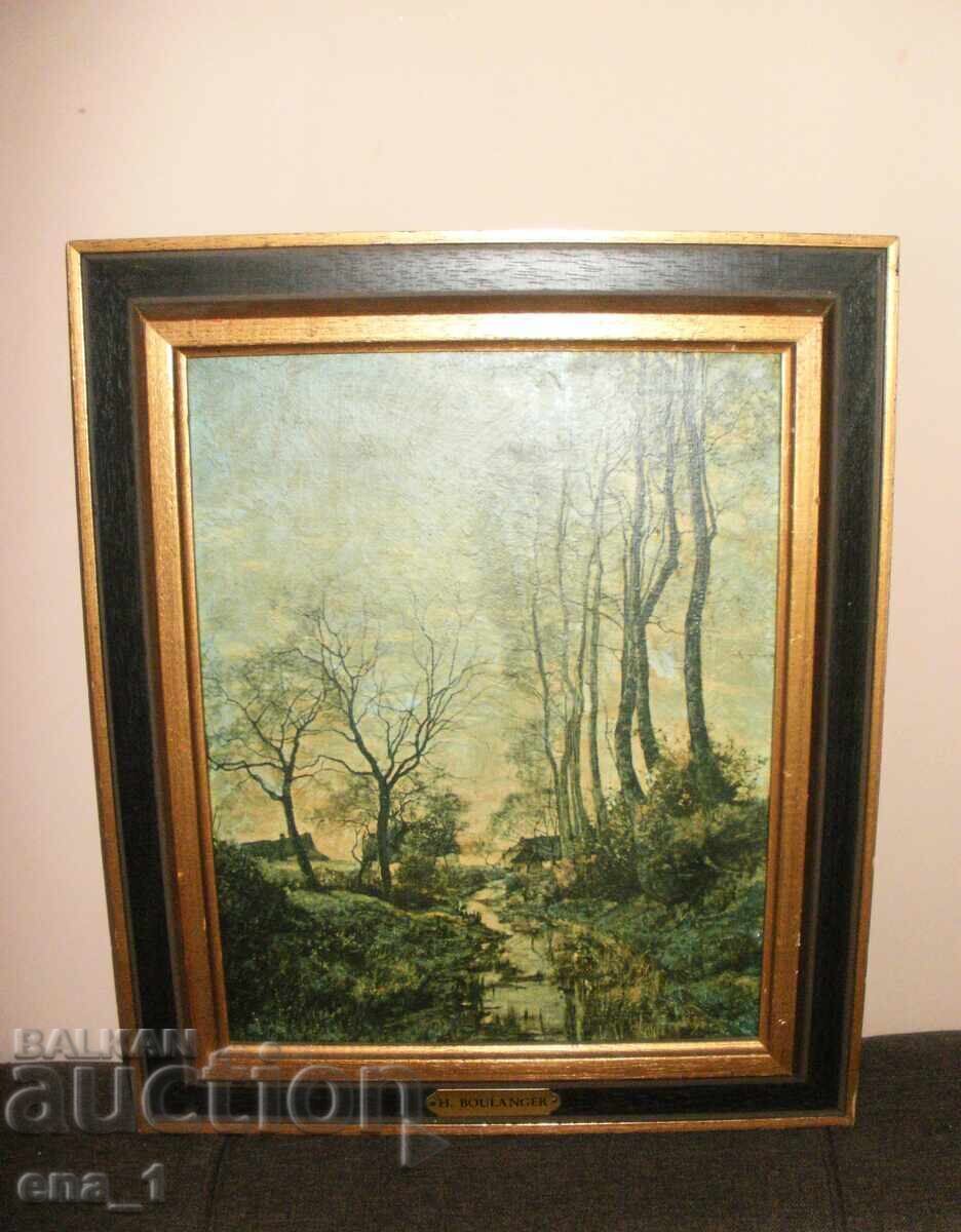 Μουσειακή αναπαραγωγή του Βέλγου ζωγράφου Ιππολύτου-Εμμανουήλ Μπουλανζέ