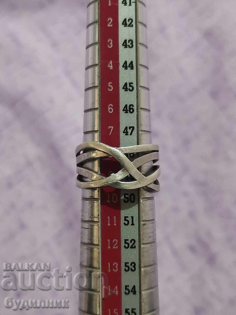 Silver ring. 15.5mm. I'm launching over 100 auctions. Check them out - 6 Silver ring. 15.5mm. I'm launching over 100 auctions. Check them out - 6