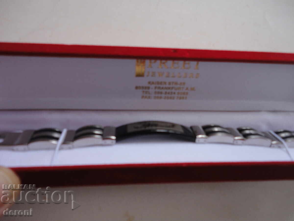 Невероятна гривна медицинска стомана Скорпион с емайл с цена 40.00 лв. | € 20.45