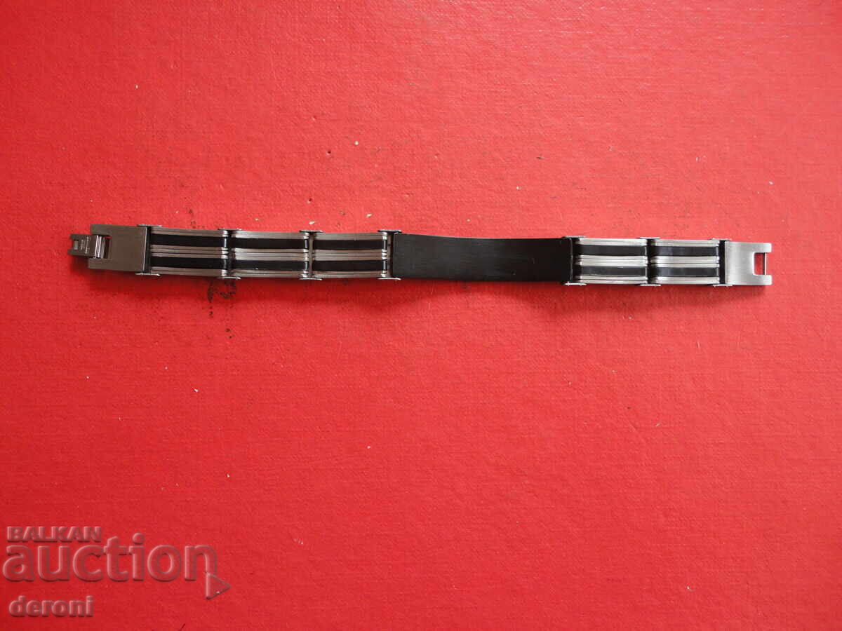 Невероятна гривна медицинска стомана Скорпион с емайл - 5