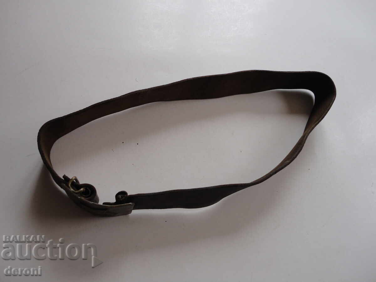 Ρωσική στρατιωτική ζώνη με χάλκινη αγκράφα - 7