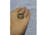 Solid Silver Ring. 17mm. Listing Over 100 Auctions