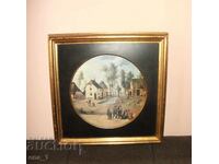 Reproducere de muzeu a „Scenei țărănești” în stil Pieter Bruegel