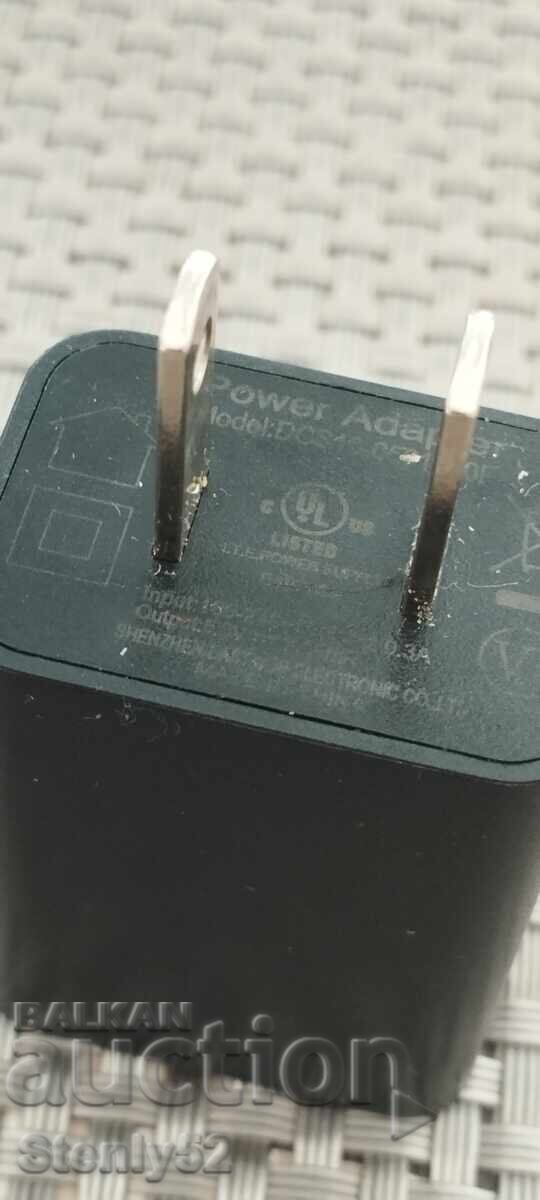 Φορτιστής, αντάπτορας με USB