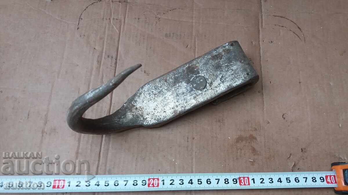 ΜΕΓΑΛΗ ΜΕΤΑΛΛΙΚΗ ΑΓΚΙΣΤΡΑ, ΓΑΝΤΖΟΣ ΓΙΑ ΚΡΕΑΣ ΑΡΙΣΤΗ με τιμή 14.99 BGN | € 7.66