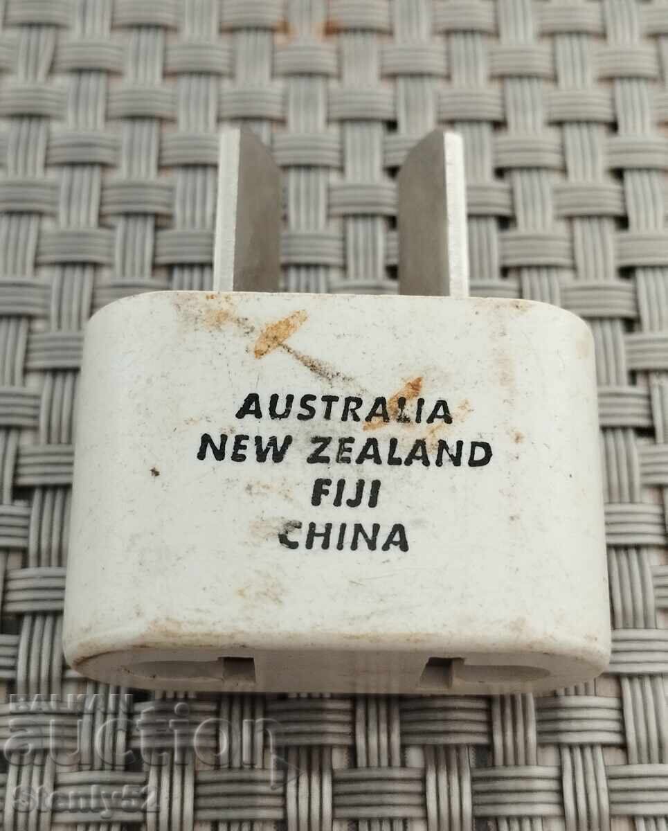 Adaptor priză, Australia, Noua Zeelandă Fuji, China