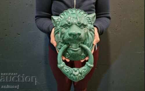 2 τεμάχια κεφαλές λιονταριών, χτυπητήρια για πόρτα - 7 2 τεμάχια κεφαλές λιονταριών, χτυπητήρια για πόρτα - 7