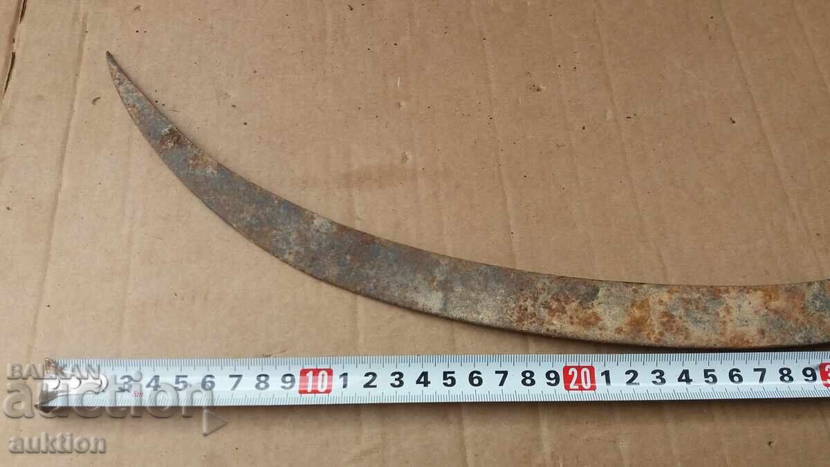 OLD FORGED RENAISSANCE SICKLE - 6