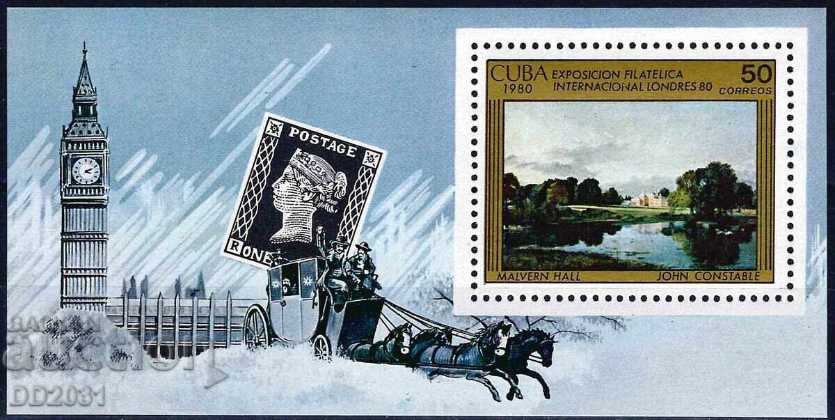 Cuba 1980 - FI Londra MNH